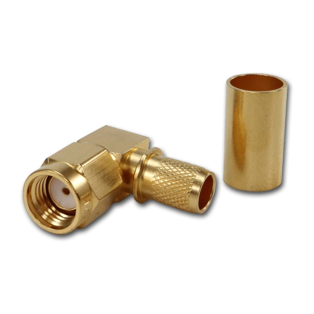 Telegärtner: R-SMA-Winkelstecker G30/G45