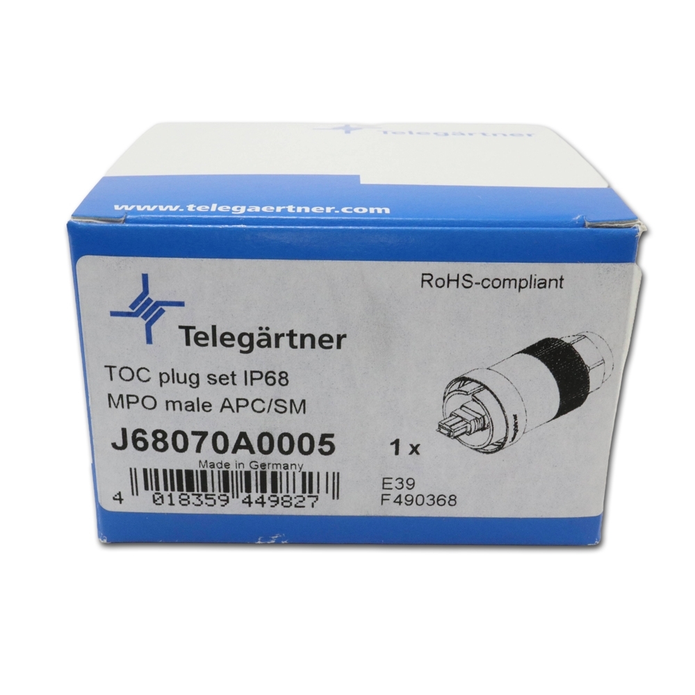 Telegärtner: TOC Steckerset IP68 MPO/MTP